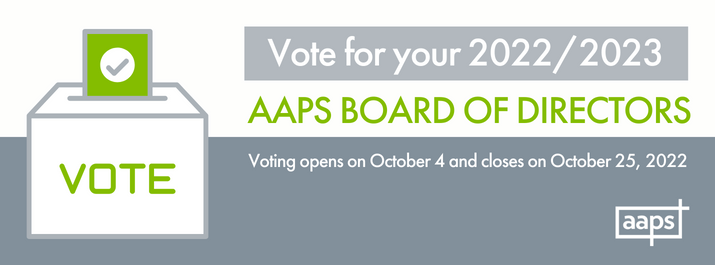aaps calendar 2023 2022 AAPS Board Candidate Statements AAPS